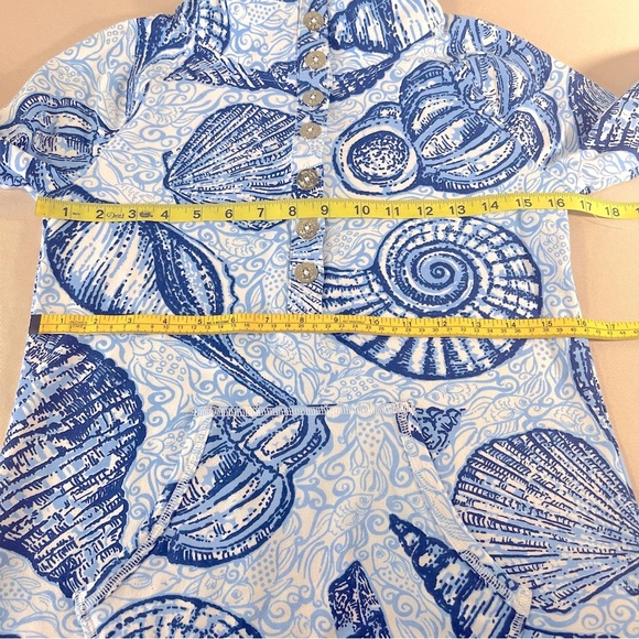 Lilly Pulitzer UPF 50+ Captain Popover Peri Blue Pop Up Stuffed Shells Sz XS NWT - Picture 8 of 15
